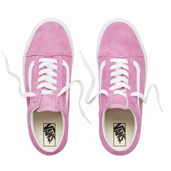 Damske Tenisky Vans Suede Old Skool Nachový/Biele VA29TFZIU